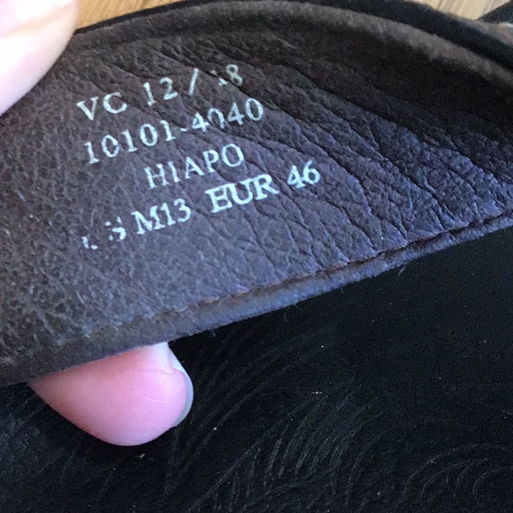 OluKai Black and Brown Men's Sandals - Picture 4 of 7